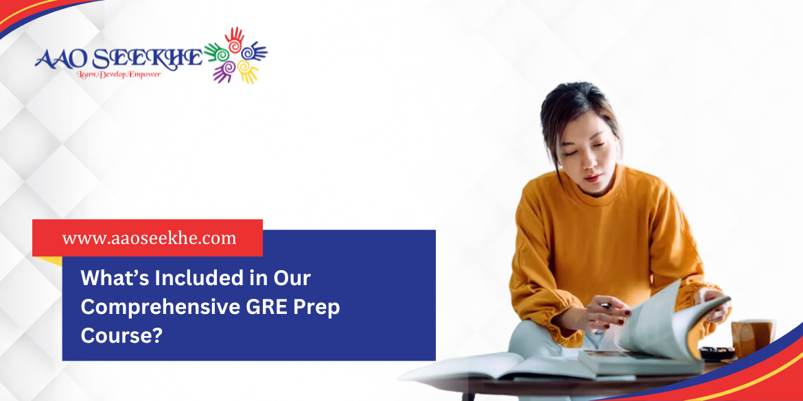 What’s Included in Our Comprehensive GRE Prep Course?